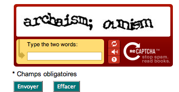 Exemple de captcha