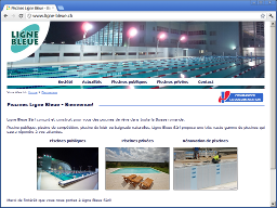 Ligne Bleue Srl ralise pour vous des piscines de rve dans toute la Suisse romande. Piscine de comptition, piscines de loisir ou baignades naturelles, Ligne Bleue Srl propose une trs vaste gamme et saura rpondre  vos attentes.